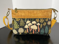 Shrooms Crossbody Bag with Built In Wallet