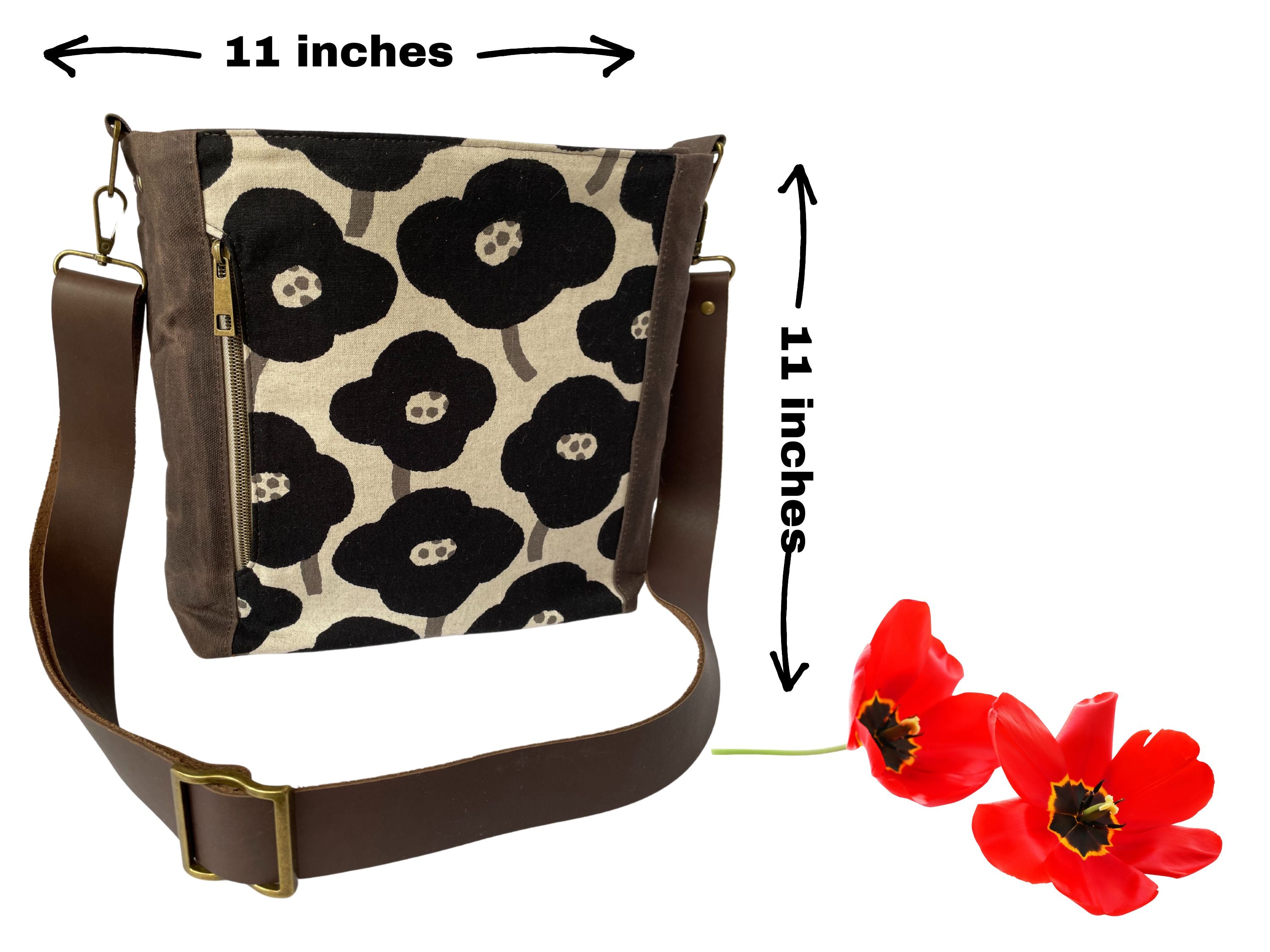 Japanese Poppy Crossbody