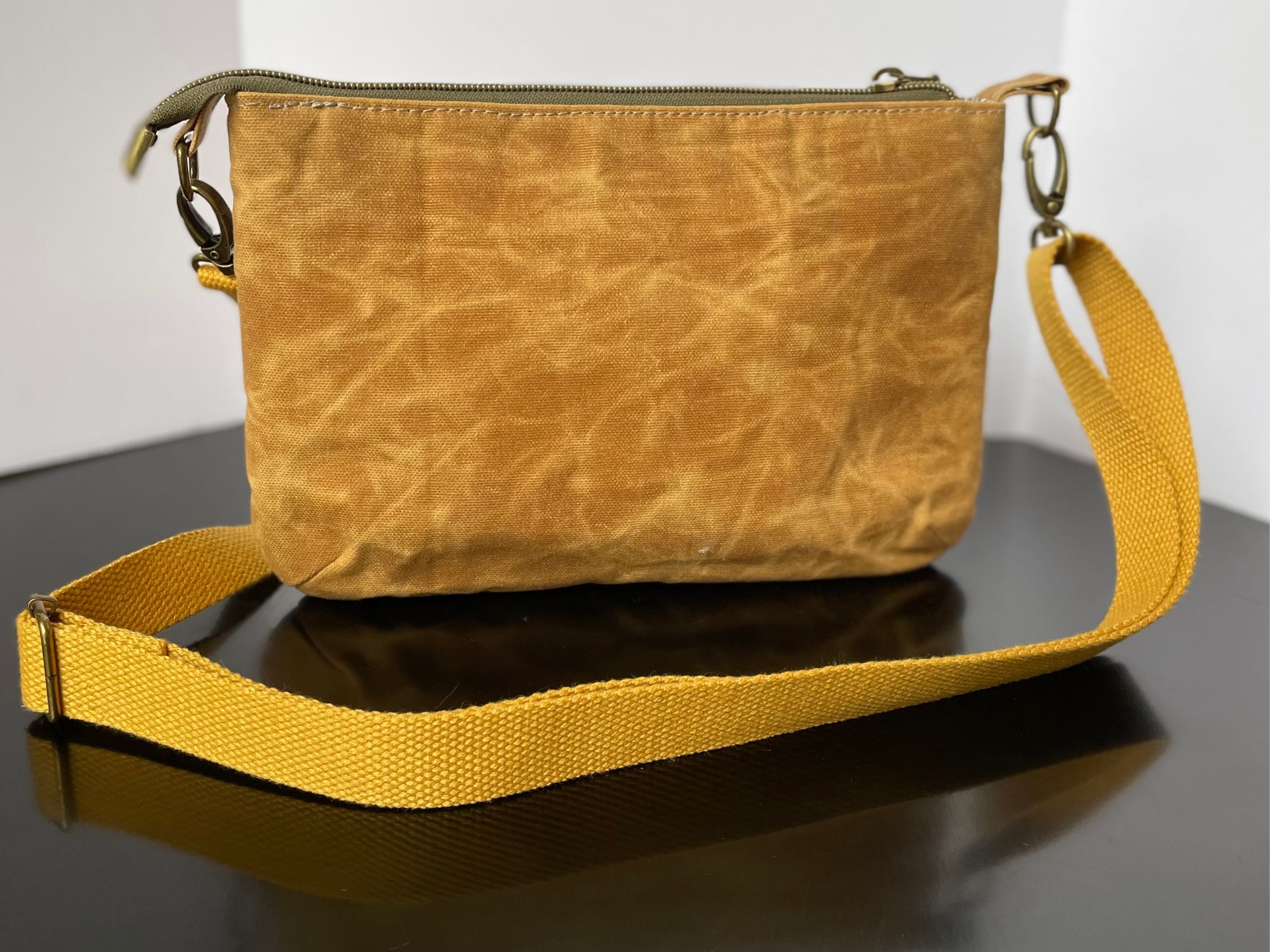 Shrooms Crossbody Bag with Built In Wallet