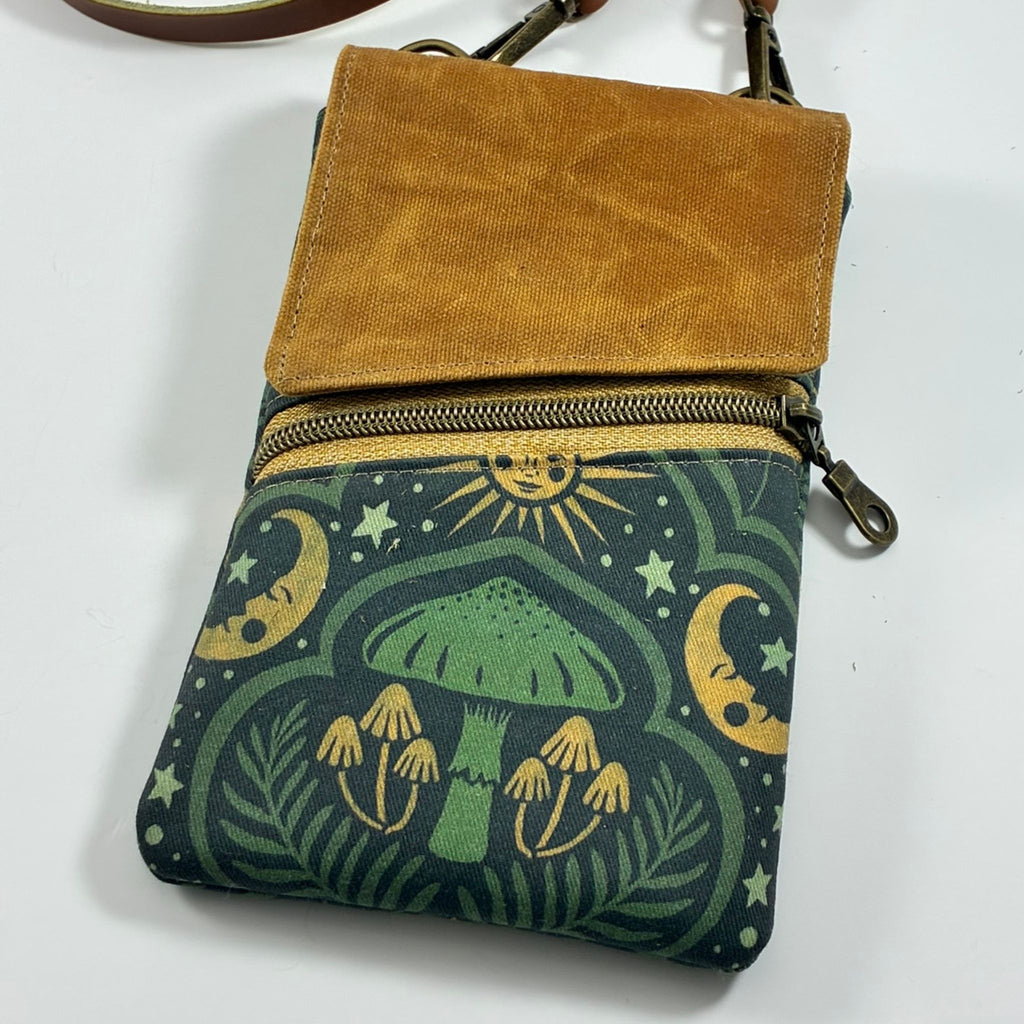 Celestial Mushroom Phone Bag